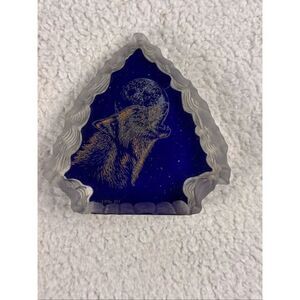 The Hamilton Collection Piercing the Night Arrowhead Spirits/Lead Crystal Sculpt